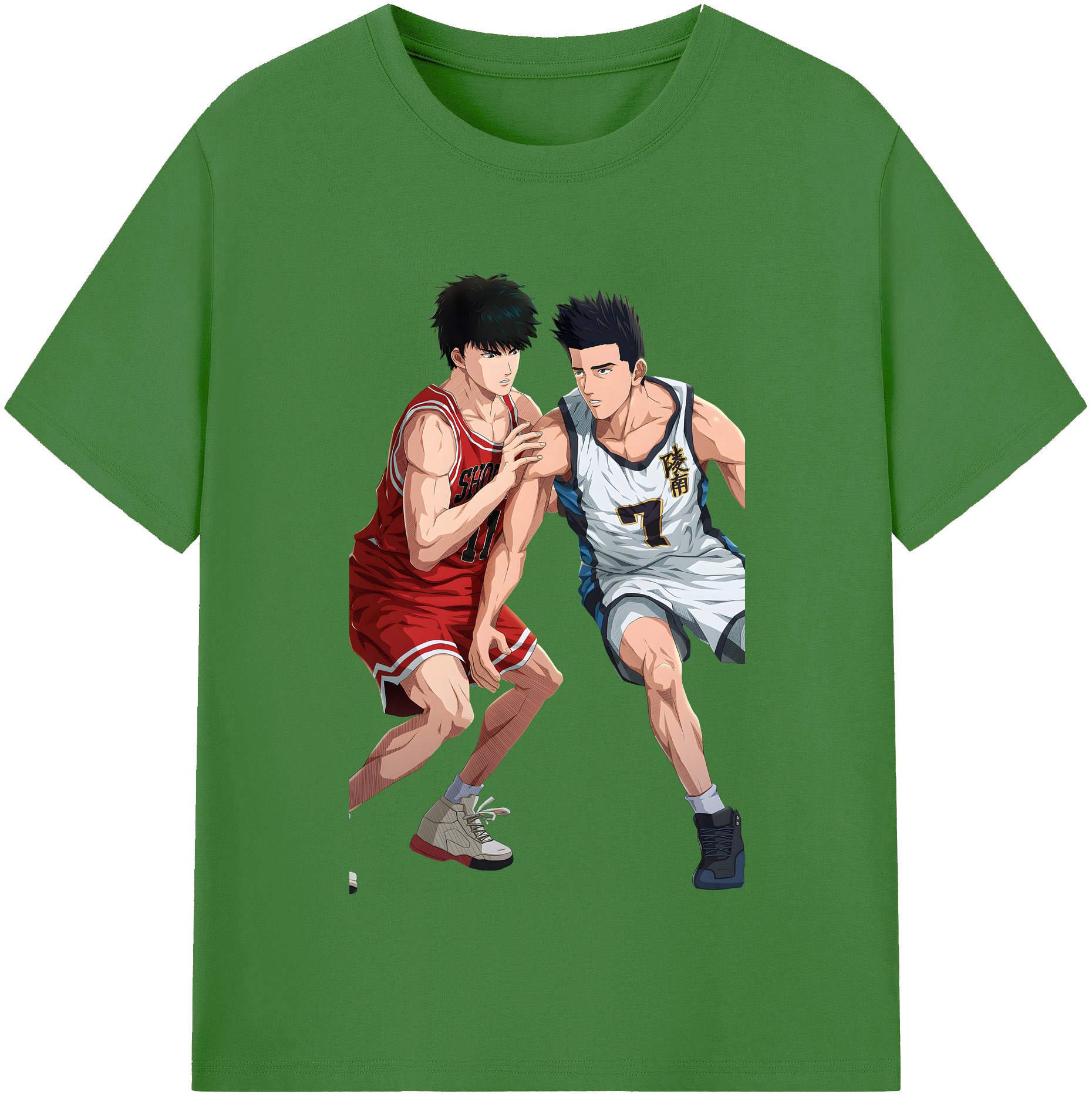 （画像用） SLAM DUNK／スラムダンク レディースカジュアルプリントTシャツ（綿100％）